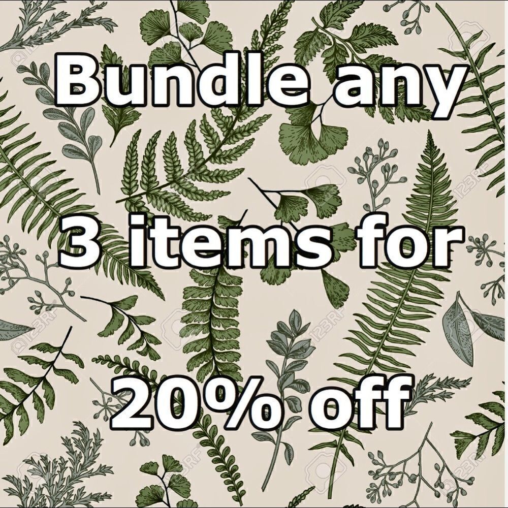 Bundle 3 for 20% off